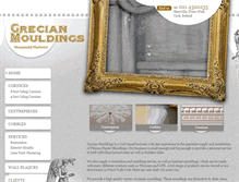 Tablet Screenshot of grecianmouldings.ie